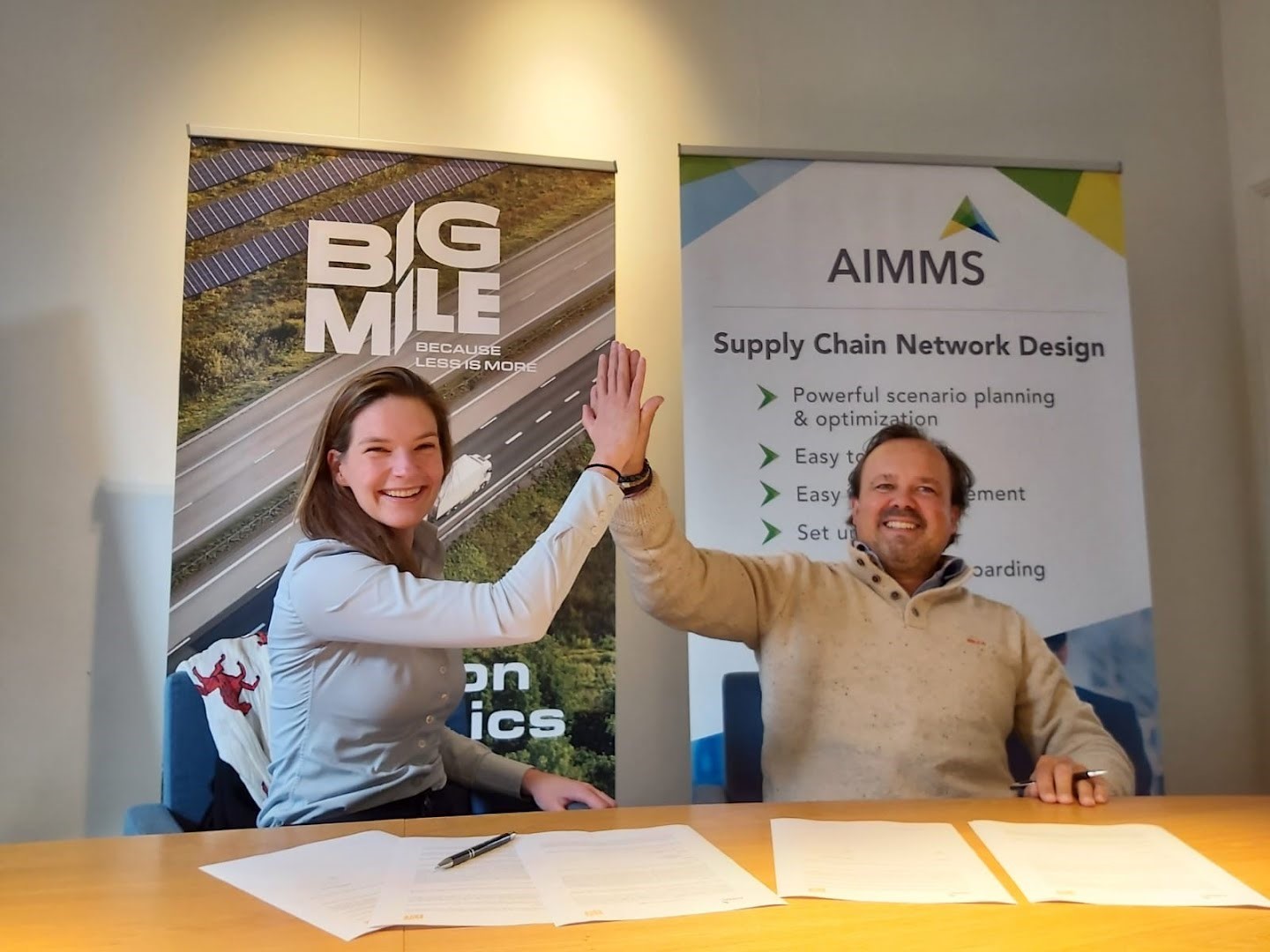 AIMMS and BigMile Join Forces to Revolutionize Carbon Emission Management in Supply Chains