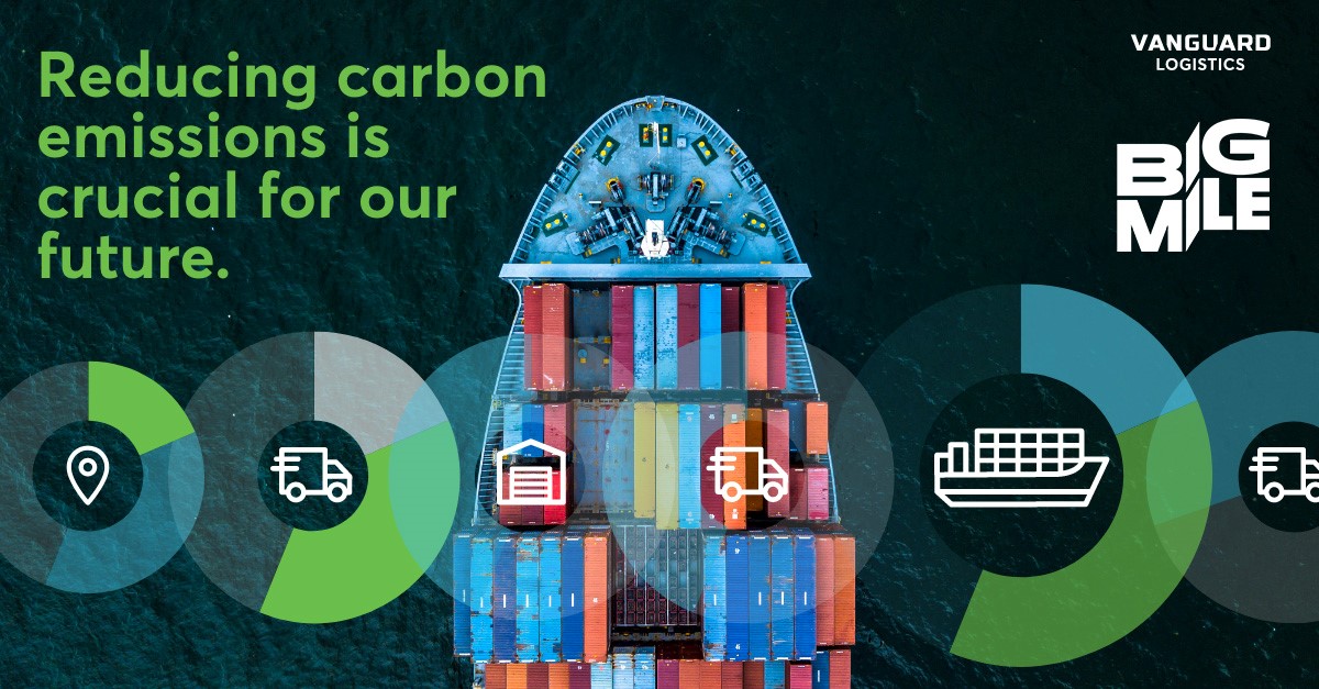 Vanguard Logistics announces Partnership with BigMile to Tackle Carbon Footprint