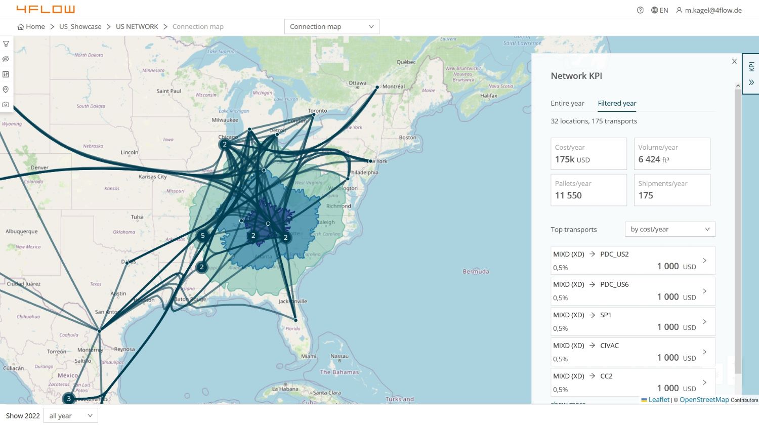 Kinaxis and 4flow announce new network design application for Maestro