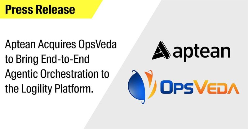Aptean acquires OpsVeda to bring End-to-End agentic orchestration to the Logility supply chain planning and execution platform