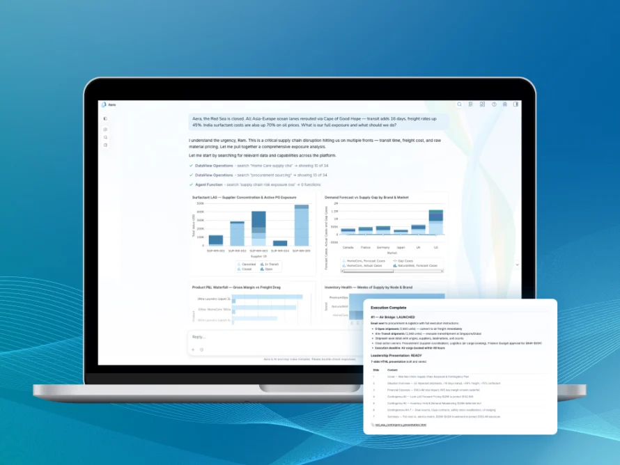 Aera Technology introduces Agentic Reasoning for enterprise decisions, moving from situation to action in one conversation Aera Technology introduces Agentic Reasoning for enterprise decisions, moving from situation to action in one conversation