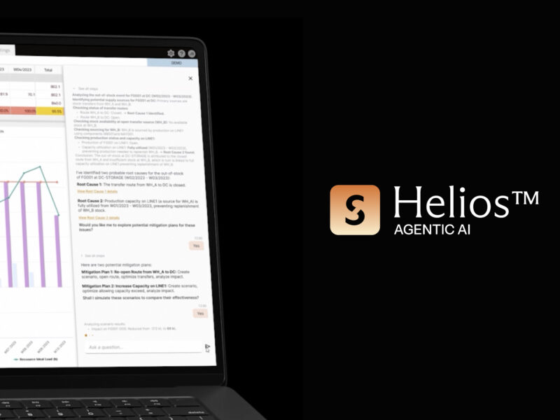 Sunstice Introduces Helios™: Its new agentic AI layer to accelerate supply chain decision-making under permanent uncertainty